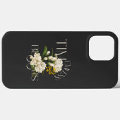 Cream Bloemige Timeless Blooms iPhone 13 Pro Hoesj Case-Mate iPhone Case (Achterkant (horizontaal))
