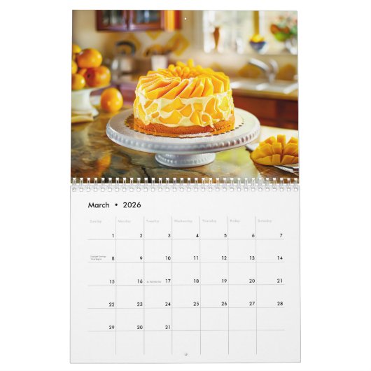 Cream Cake Bliss – A Year of Decadent Delights Kalender (Mar 2026)