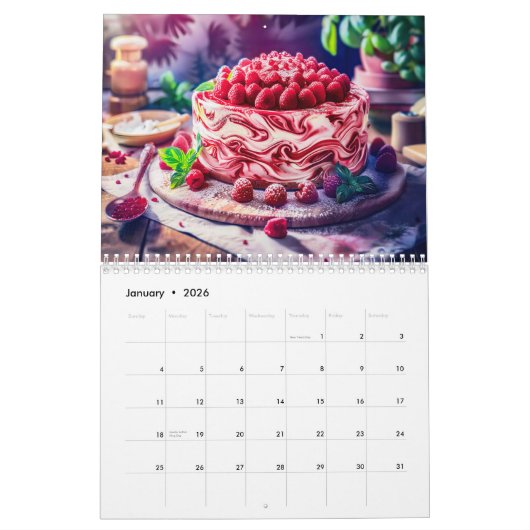 Cream Cake Bliss – A Year of Decadent Delights Kalender (Jan 2026)