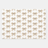 Cream Candy Canes Paper Airplanes Bows Christmas (Voorkant 3)