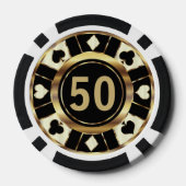 Cream Casino Chip Las Vegas (Achterkant)
