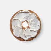 Cream Cheese Bagel Magnet (Voorkant)