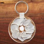 Cream Cheese Bagel Sleutelhanger (Voorkant)