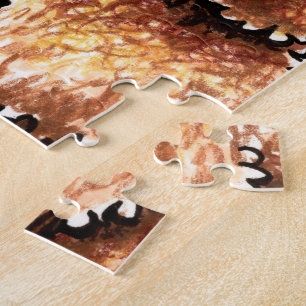 Cream Chocolate Labradoles Legpuzzel