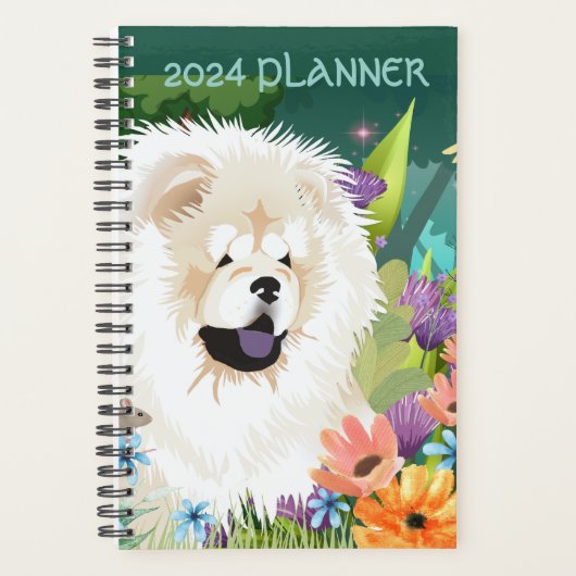 CREAM CHOW 2024 Daily Planner tekst aanpassen (Voorkant)