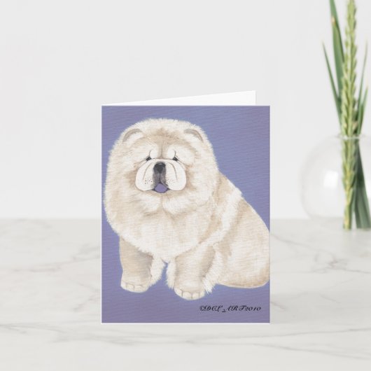 Cream Chow Kaart (Voorkant)