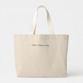 CREAM Christmas Rules! Jumbo Tote Grote Tote Bag (Achterkant)