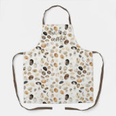 Cream Coffee Beans Schort (Voorkant)