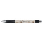 Cream Coffee Heart Cups Pen (Voorkant)