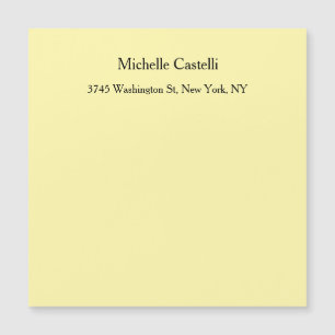 Cream Color Professionele Unieke Klassieke Kaart