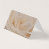 Cream Colored Roos Closeup Kaart (Voorkant)