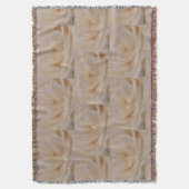 Cream Colour Roos Closeup Deken (Voorkant Verticaal)