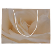 Cream Colour Roos Closeup Groot Cadeauzakje (Achterkant)