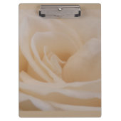 Cream Colour Roos Closeup Klembord (Voorkant)