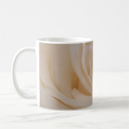 Cream Colour Roos Closeup Koffiemok