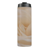 Cream Colour Roos Closeup Thermosbeker (Voorkant)