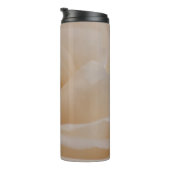 Cream Colour Roos Closeup Thermosbeker (Geroteerd rechts)