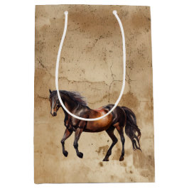 Cream Cowboy Koeienhuid Horse Medium Cadeauzakje
