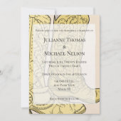 Cream Cowboy laarzen Kaart (Voorkant)