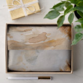 Cream Dairy Koe Decoupage Tissuepapier (Geschenk)