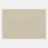 Cream Damask Inpakpapier Vel (Voorkant 2)