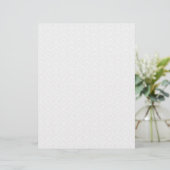 Cream Damask Wedding Stationery (Staand voorkant)