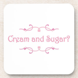 Cream en Sugar? Bier Onderzetter