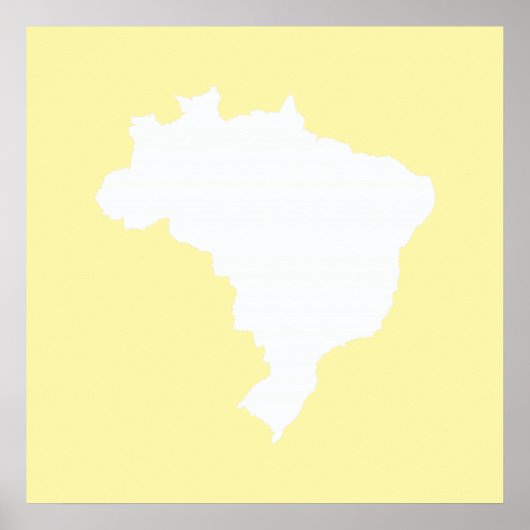 Cream Festive Brazilië op Emporiomoffa Poster (Voorkant)