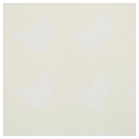 Cream Festive Brazilië Stof (Swatch)