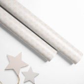 Cream Fleur-de-Lis Cadeaupapier