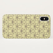 Cream Floral Pattern Case-Mate iPhone Case (Achterkant (horizontaal))