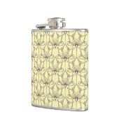 Cream Floral Pattern Heupfles (Links)
