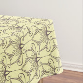 Cream Floral Pattern Tafelkleed (Voorbeeld)