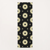 Cream Floral  Yogamat (Voorkant)