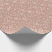  Cream Florals – Elegant Romantisch Cadeaupapier (Hoek)