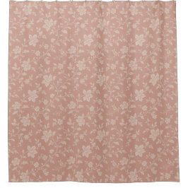  Cream Florals – Elegant Romantisch Douchegordijn