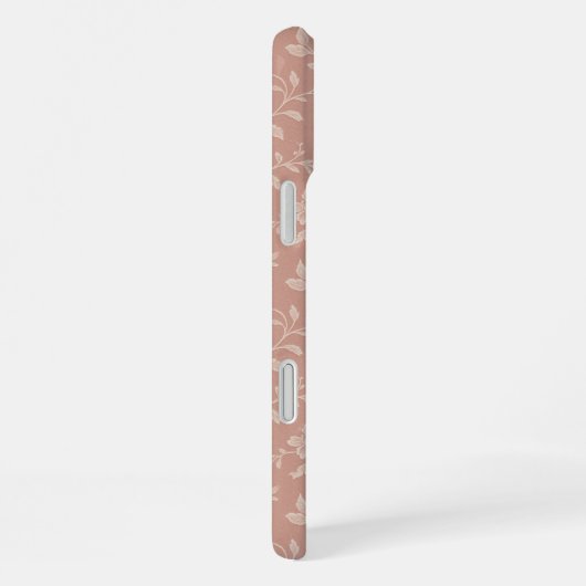  Cream Florals – Elegant Romantisch iPhone Hoesje (Rechterkant)