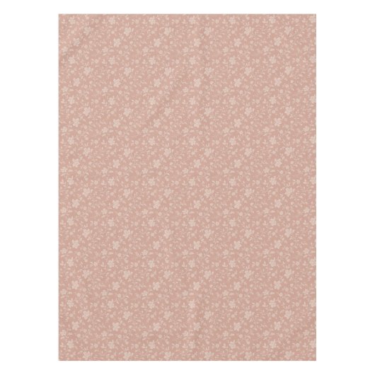  Cream Florals – Elegant Romantisch Tafelkleed (Voorkant)