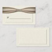 Cream Formele Plaats Kaarten Plaatskaartje (Voorkant / Achterkant)
