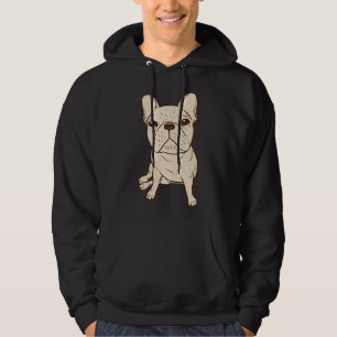 Cream French Bulldog Hoodie
