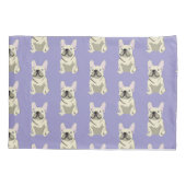 Cream French Bulldog,  Kussensloop (Achterkant)