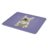 Cream French Bulldog,  Snijplank (Hoek)