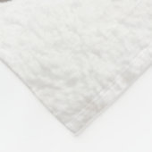 Cream Frenchie Blanket Fleece Deken (Hoek)