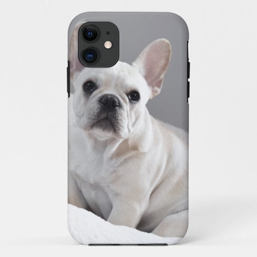 Cream Frenchie Case-Mate iPhone Case (Achterkant)