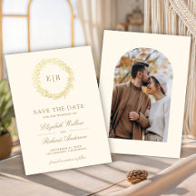 Cream Gouden Blad Tak Trouwfoto