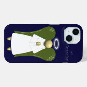 Cream Guardian Angel Case-Mate iPhone Case (Achterkant (horizontaal))