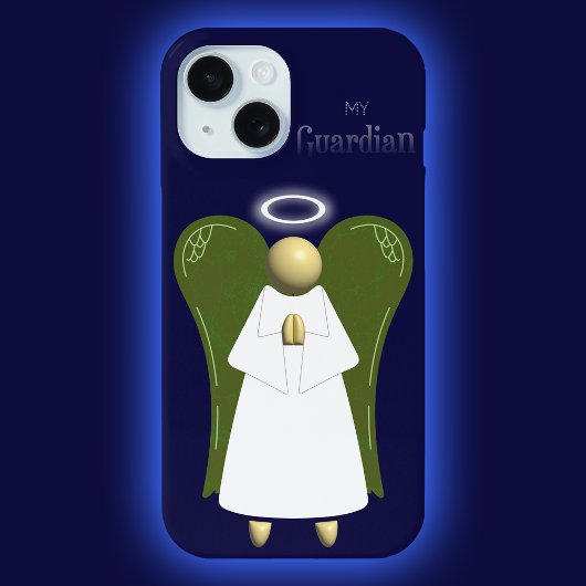 Cream Guardian Angel Case-Mate iPhone Case