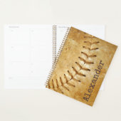 -Cream-honkbal Planner (Display)