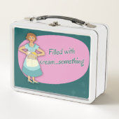 Cream Iets Kitschy Fifties Houseechtgenote (Voorkant)