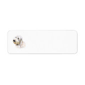 Cream Labradoodle Etiket (Voorkant)